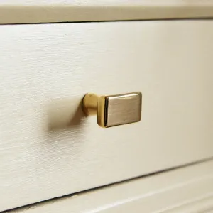 Polished Brass Capital Cabinet Knob