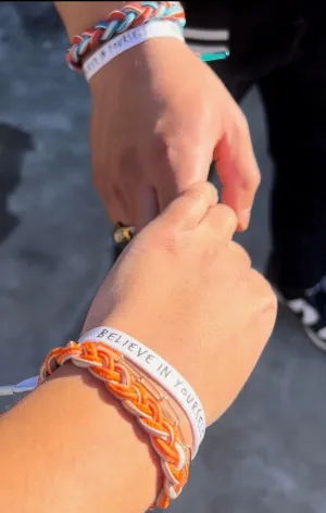 Rastaclat Braided Love & Couples Bracelets for Women and Men - I Love U Collection | Adjustable Stackable Bracelets Braided by Hand | Great Gifts for Men, Women, Teens & Couples