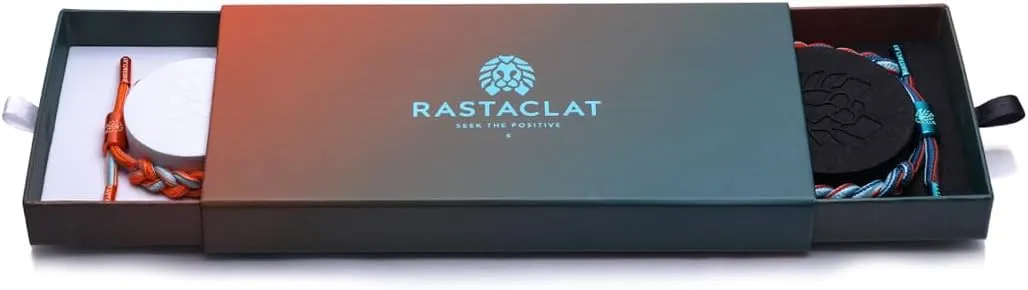 Rastaclat Braided Love & Couples Bracelets for Women and Men - I Love U Collection | Adjustable Stackable Bracelets Braided by Hand | Great Gifts for Men, Women, Teens & Couples