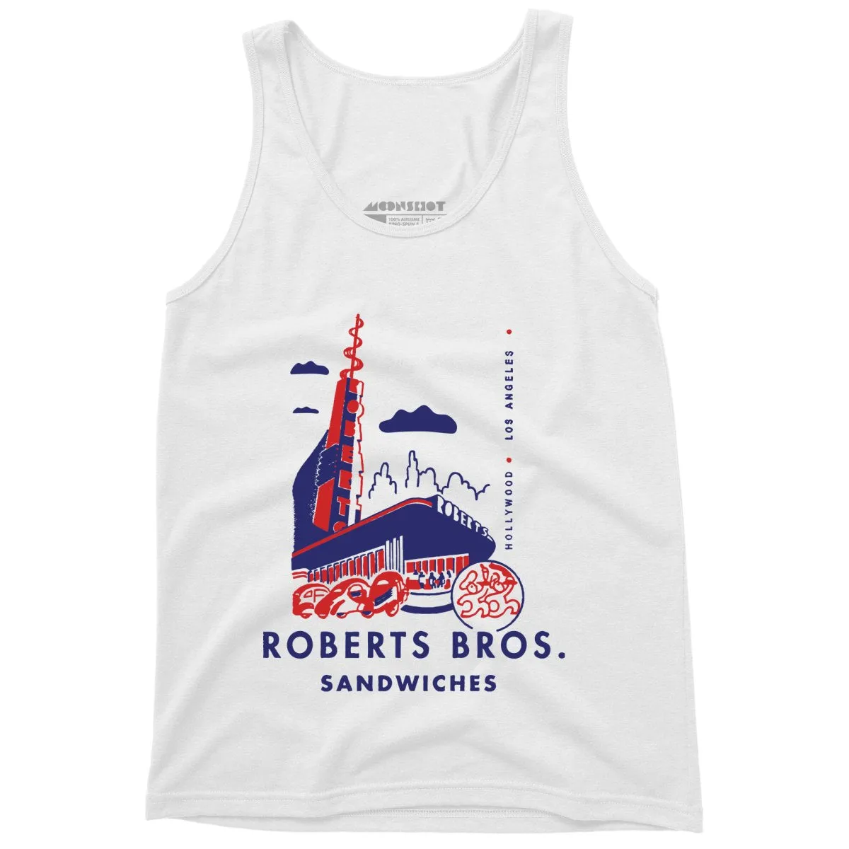 Roberts Bros Sandwiches - Los Angeles, CA - Vintage Restaurant - Unisex Tank Top
