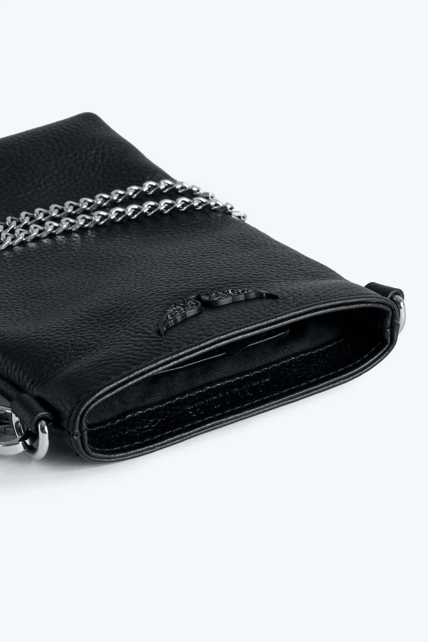 Rock Phone Pouch Grained Leather
