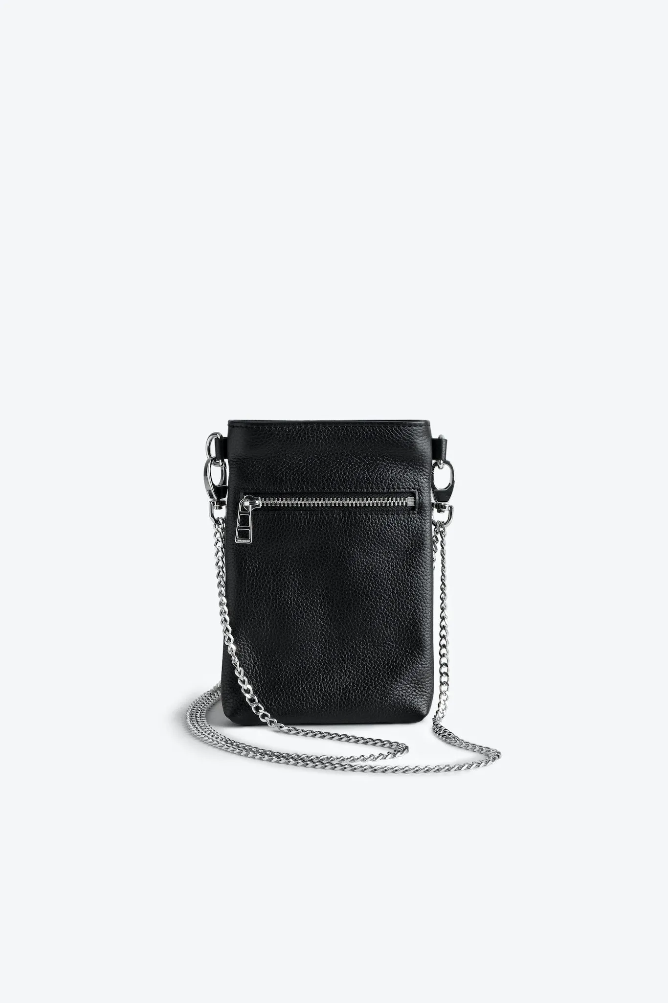 Rock Phone Pouch Grained Leather