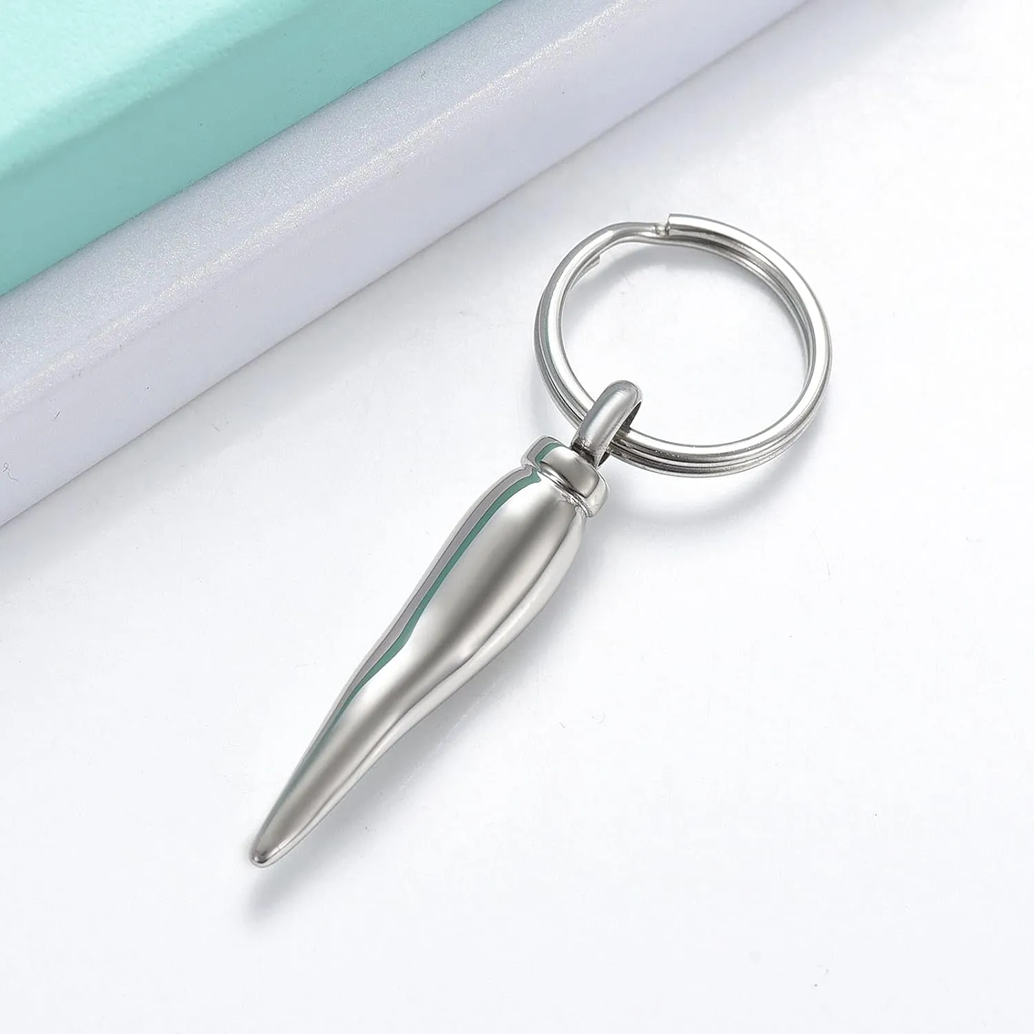 shajwo Cremation Jewelry Urn Necklaces for Ashes Italian Horn Urn Pendant Memorial Keepsake Jewelry for Human Men Women