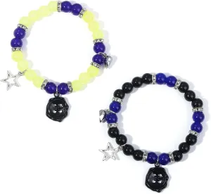 SONGCHANGJEWELRY BFF Wybie Matching Bracelet Halloween Merchandise Friend Gifts Stuff Jewelry Costume Accessories for Coraline Cosplay