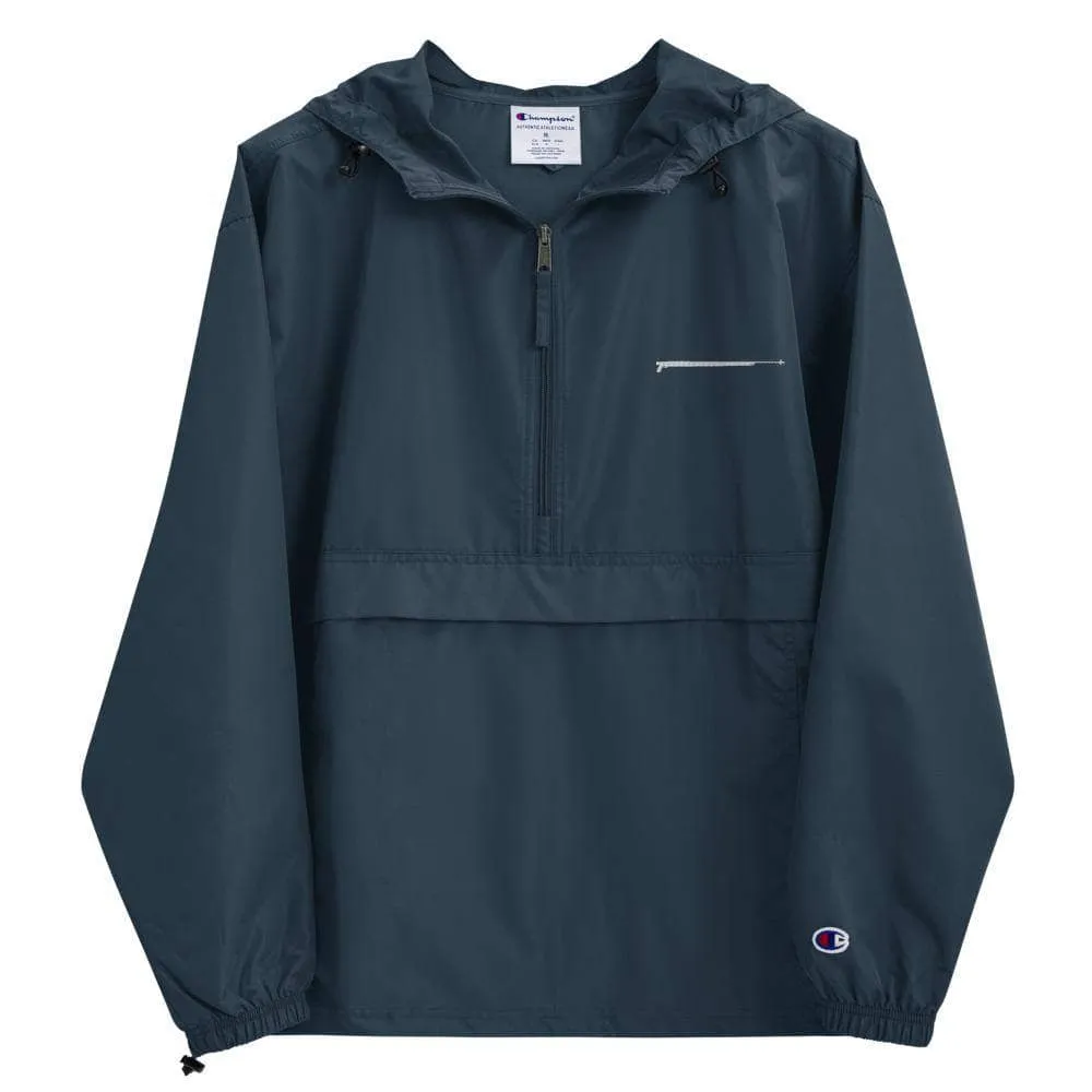 Speargun Embroidered Champion Packable Jacket