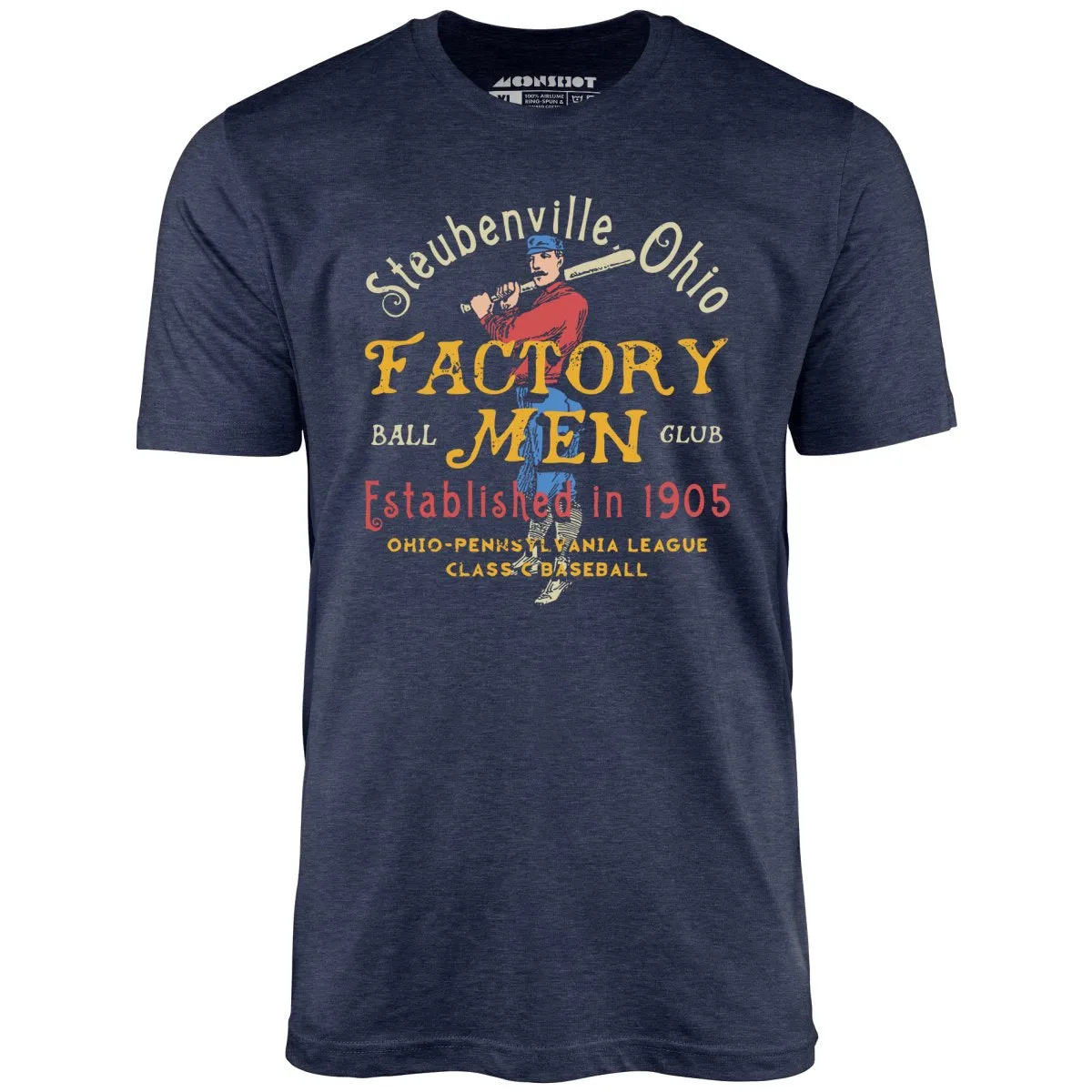 Steubenville Factory Men - Ohio - Vintage Defunct Baseball Teams - Unisex T-Shirt