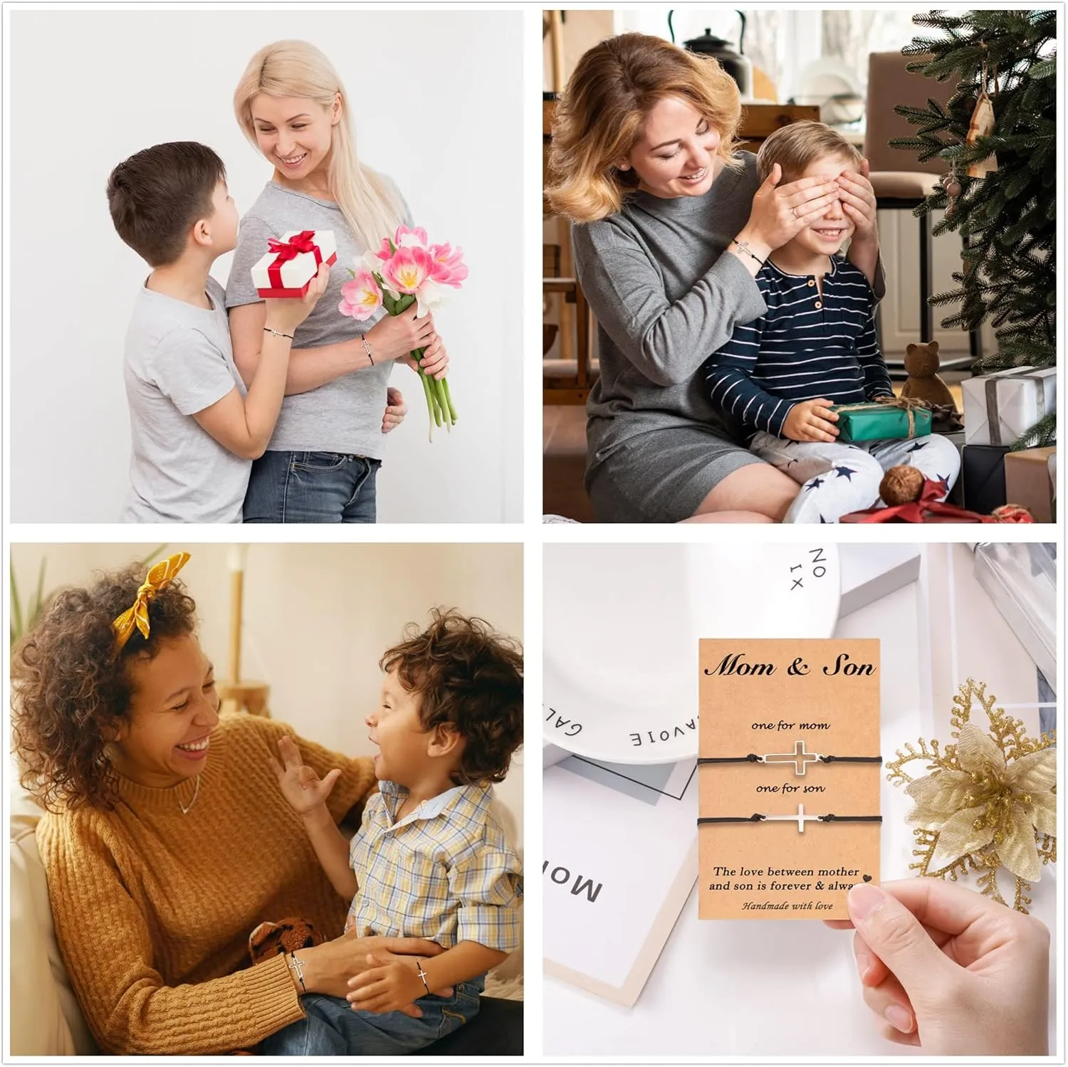 Tarsus Cross Matching Bracelets Gifts Ideas for Fathers Day Mothers Day Christmas Birthday