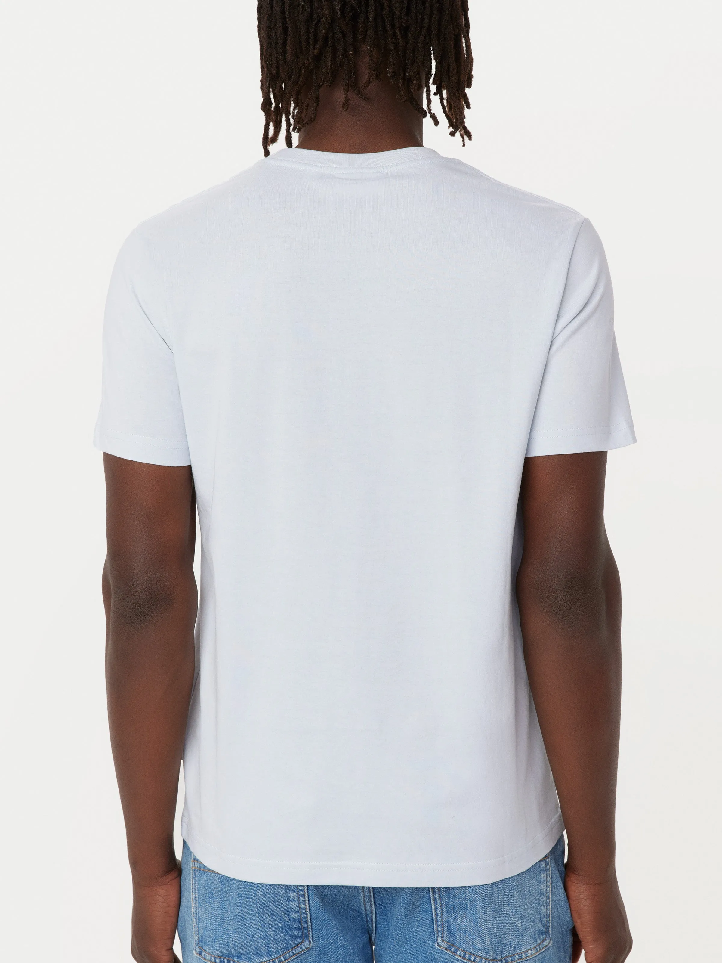 The Essential Slim T-Shirt in Pastel Blue