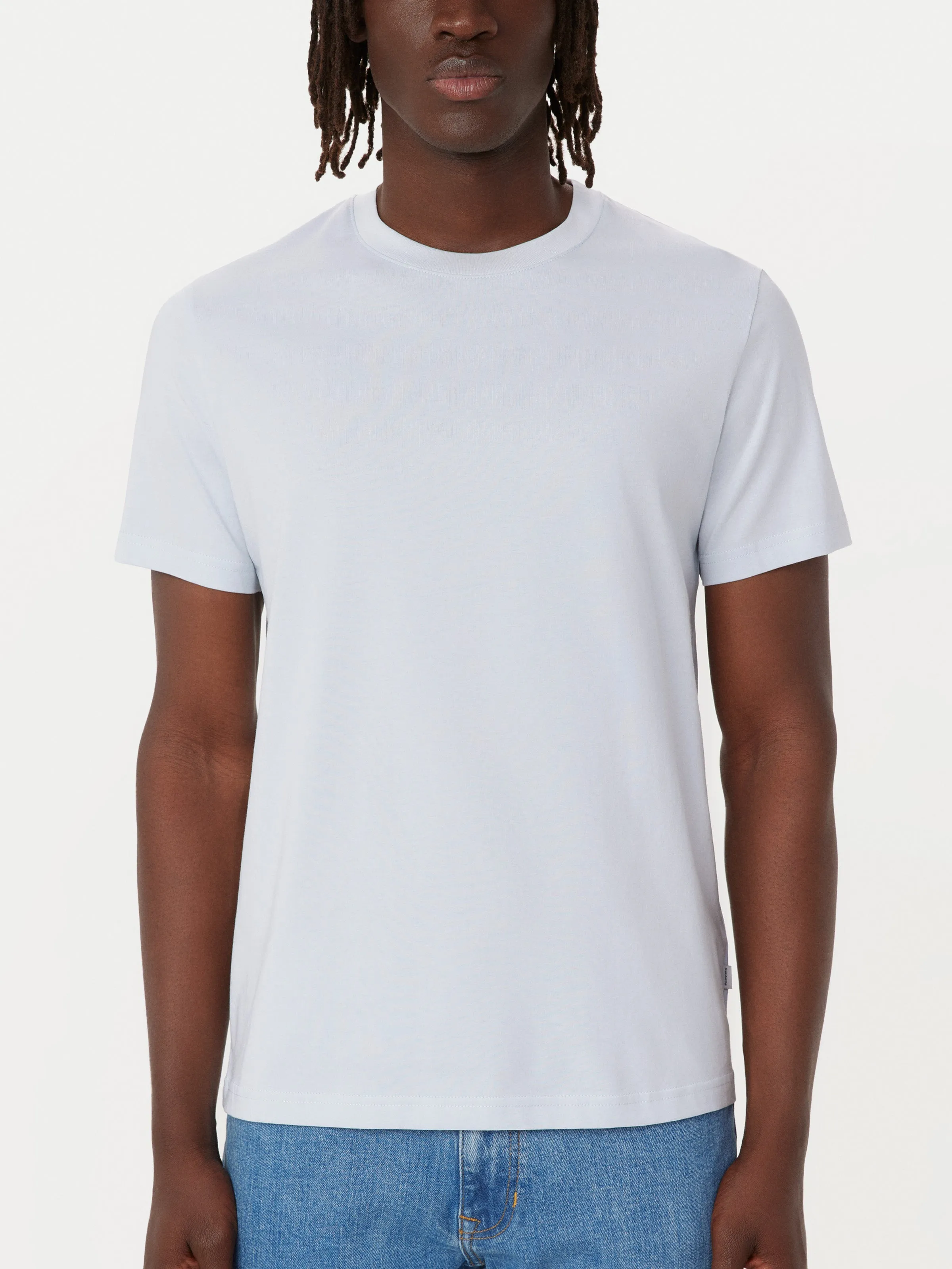 The Essential Slim T-Shirt in Pastel Blue