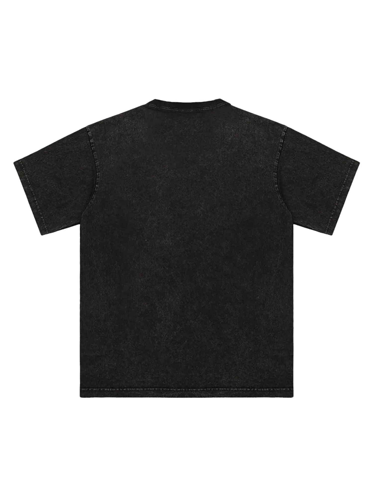 Thesupermade Smile Print Washed T-Shirt