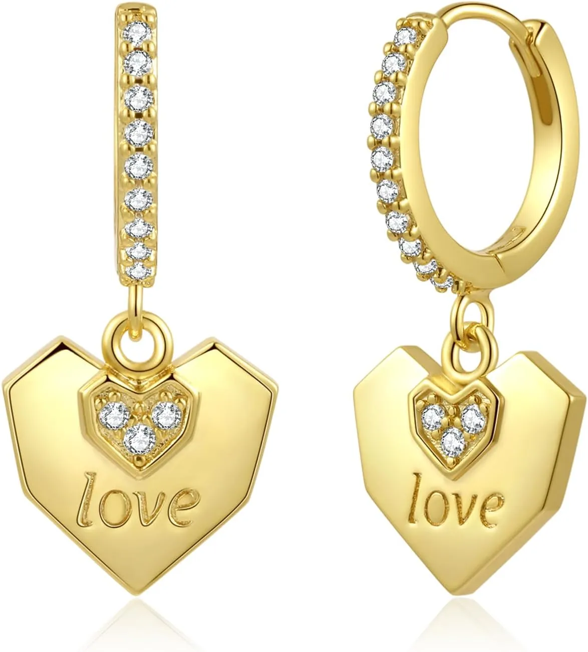 ToHeart Gold Dangle Earrings for Women Sun Hoop Earrings For Women Small Gold Hoop Earrings