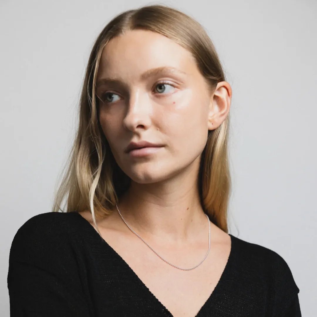 Vermeil Ball Chain Necklace