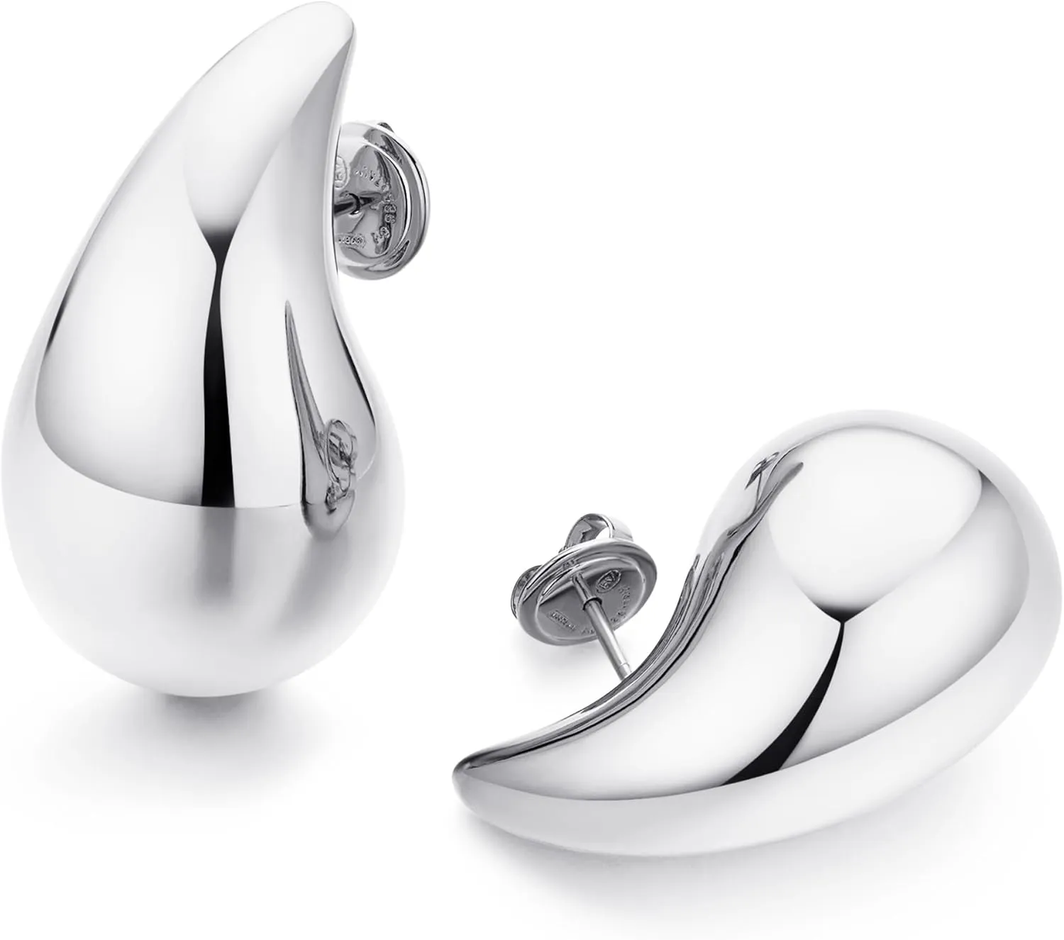 Waterdrop Teardrop Earrings - Chunky, Four Color Dupes Perfect for Holidays