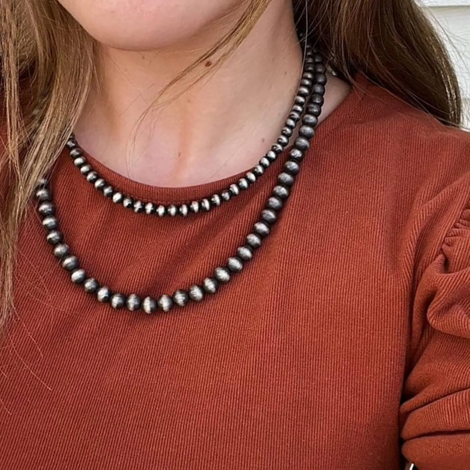 Western Jewelry for Women Navajo Pearl Necklace Western Necklace Boho Navajo Pearl Layered Necklace Western Necklace Western Jewelry Outfits Accessories for Women