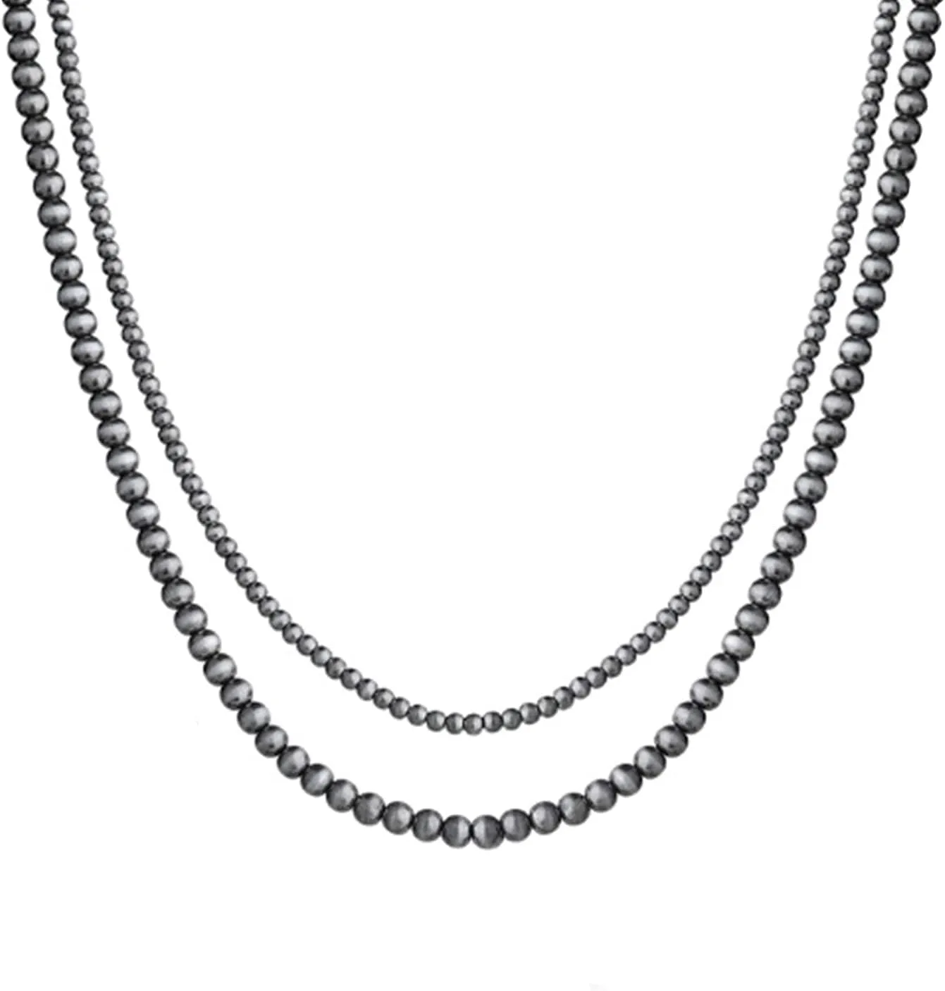 Western Jewelry for Women Navajo Pearl Necklace Western Necklace Boho Navajo Pearl Layered Necklace Western Necklace Western Jewelry Outfits Accessories for Women