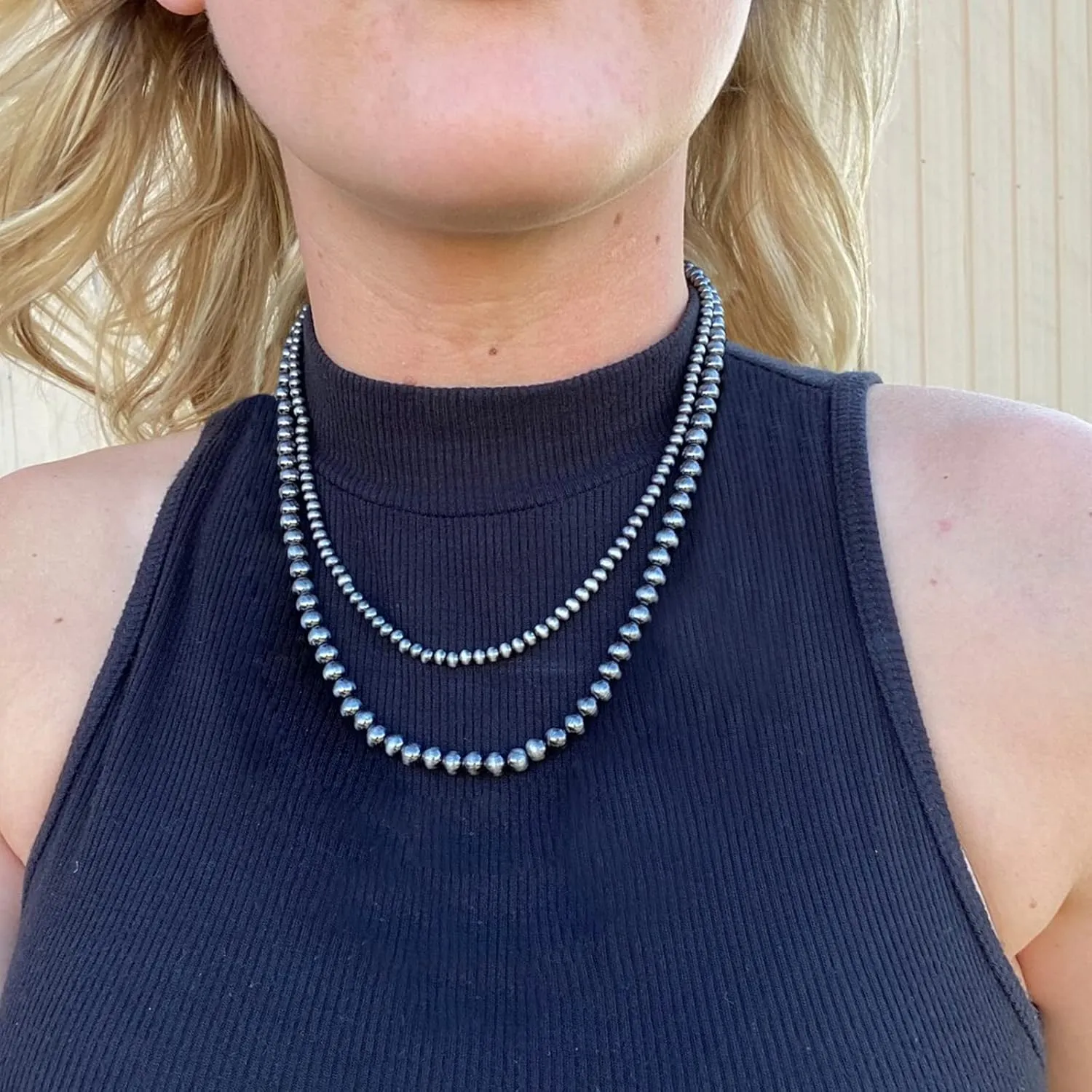 Western Jewelry for Women Navajo Pearl Necklace Western Necklace Boho Navajo Pearl Layered Necklace Western Necklace Western Jewelry Outfits Accessories for Women