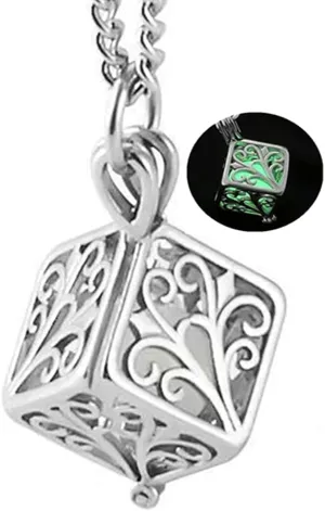 Wishing Tree Luminous Stone Necklace for Women,Mood Necklace,Christmas Tree Necklace, Christmas Gifts for Lovers and Friends