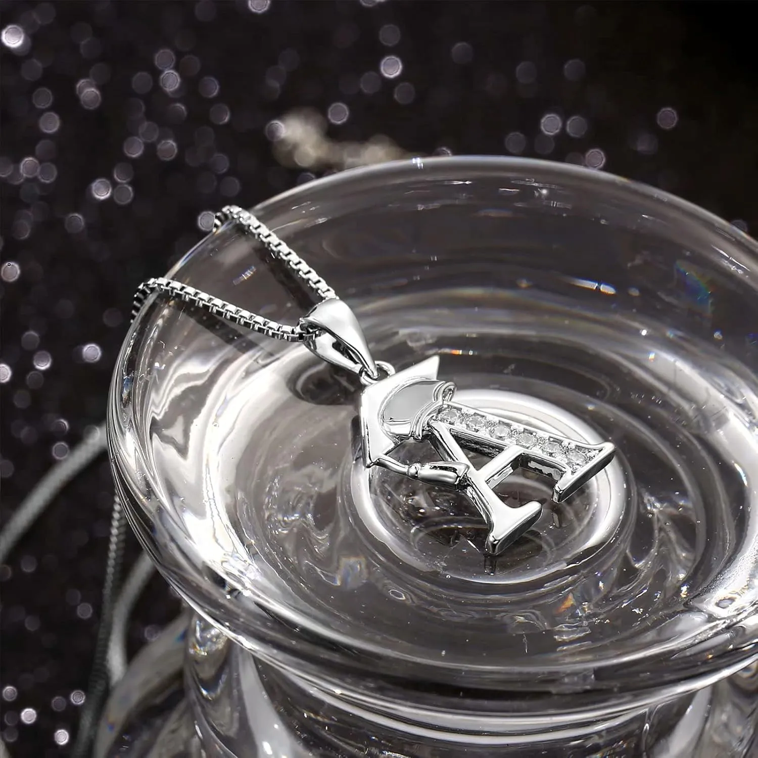 Yoosteel Graduation Gifts for Her 2025, Initial Necklaces Graduation Cap Necklace Friendship Gifts for Women Friends Her 2025