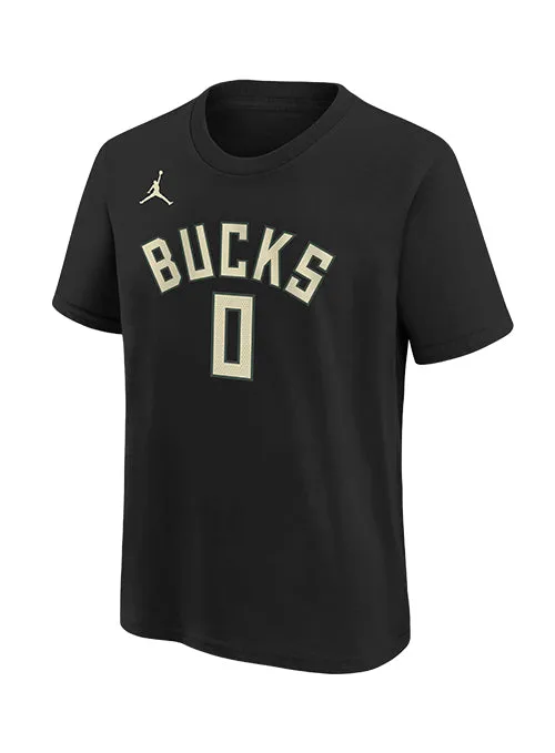 Youth Jordan Statement Edition Damian Lillard Milwaukee Bucks T-Shirt